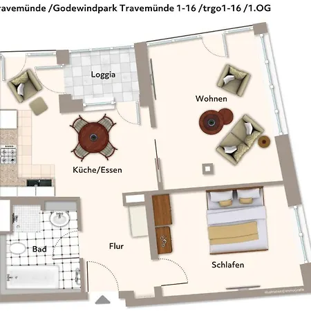 Godewindpark Travemuende Godewindpark Travemuende 1-16 *